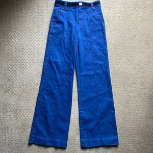 Marc Jacobs wide leg high rise jeans